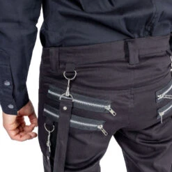 Pantalon Goth/rock HEARTLESS 12 Pantalon Goth/rock HEARTLESS -Cosplay bronte pants mens black heartless 4 900