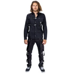 Pantalon Goth/rock HEARTLESS 13 Pantalon Goth/rock HEARTLESS -Cosplay bronte pants mens black heartless 7 900