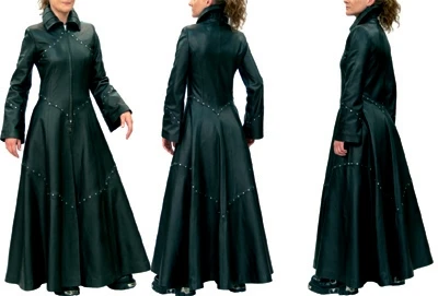 Manteau Gothique Cuir NEW ROCK 4 Manteau Gothique Cuir NEW ROCK – Image 2