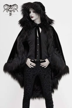 Cape DEVIL FASHION 'romance Noire'
