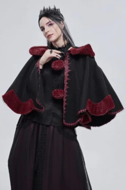 Cape Lolita DEVIL FASHION 'Heidi Black' 12 Cape Lolita DEVIL FASHION 'Heidi Black' -Cosplay ca028012 900