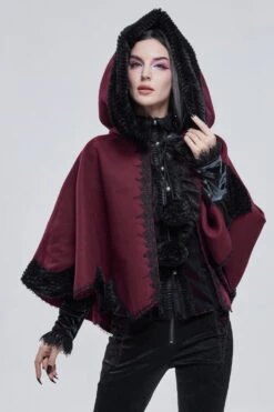 Cape Lolita DEVIL FASHION 'Heidi Red' -Cosplay ca028025 900