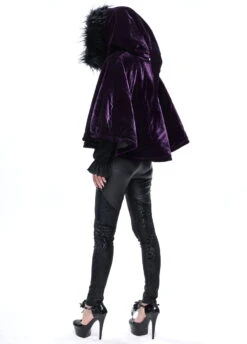 Cape Violette DEVIL FASHION 'Saba' -Cosplay ca029023 900