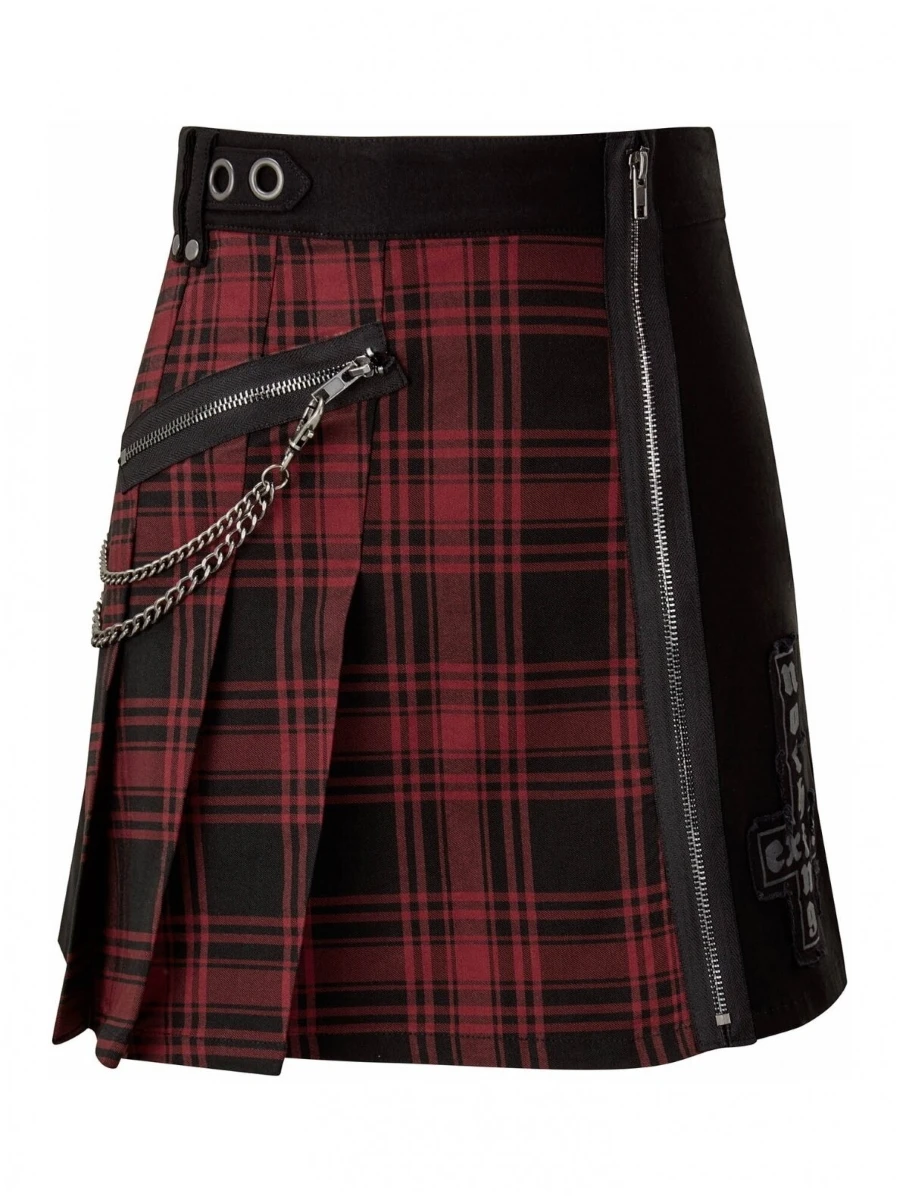 Mini Jupe KILLSTAR 'calling Alice Tartan' 3 Mini Jupe KILLSTAR 'calling Alice Tartan'