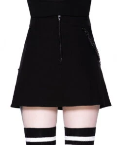 Mini Jupe KILLSTAR 'calling Alice Black' -Cosplay calling alice mini skirt black 2 1 900