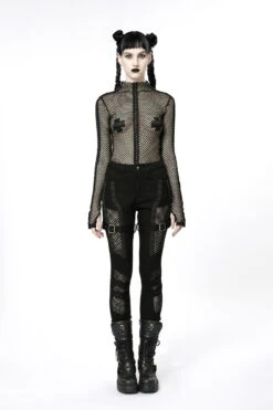 Haut Gothique PUNK RAVE En Tissu Mesh 10 Haut Gothique PUNK RAVE En Tissu Mesh -Cosplay capture one catalog20391 900
