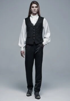 Gilet Sans Manches PUNK RAVE 'baron Noir' -Cosplay captureonecatalog0827 900