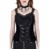 Top KILLSTAR 'carrie Caustic' 1 Top KILLSTAR 'carrie Caustic' -Cosplay carrie caustic lace panel vest b x1600 900