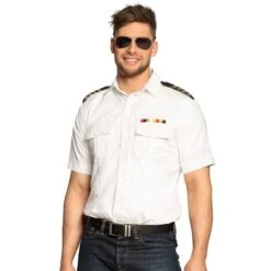 Boland Chemise Capitaine Blanche Homme