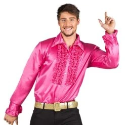 Boland Chemise Disco Rose Homme