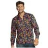 Boland Chemise Flower Power Hippie Homme