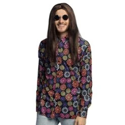 Boland Chemise Flower Power Hippie Homme -Cosplay chemise flower power hippie homme 2