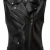 Perfecto Sans Manches KILLSTAR En Cuir Vegan -Cosplay core leather vest x1600 900