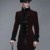 Veste Gothique Bordeaux Homme DEVIL FASHION -Cosplay ct02202 12