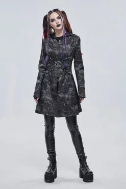 Veste Gothique Grise DEVIL FASHION 'Melphite' -Cosplay ct1866 900