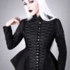 Veste Gothique Femme RESTYLE Type Militaire -Cosplay czarny1