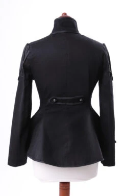 Veste Gothique Femme RESTYLE Type Militaire -Cosplay czarny7