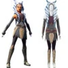 Star Wars Rebels Ahsoka Tano Jupe Tenue Halloween Carnaval Cosplay Costume -Cosplay d106f1889598c8ce6c3bffa1be07e707