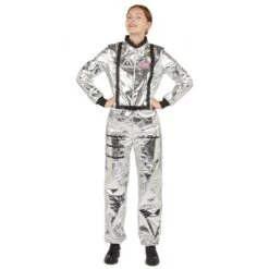 Déguisement Astronaute Argent Femme