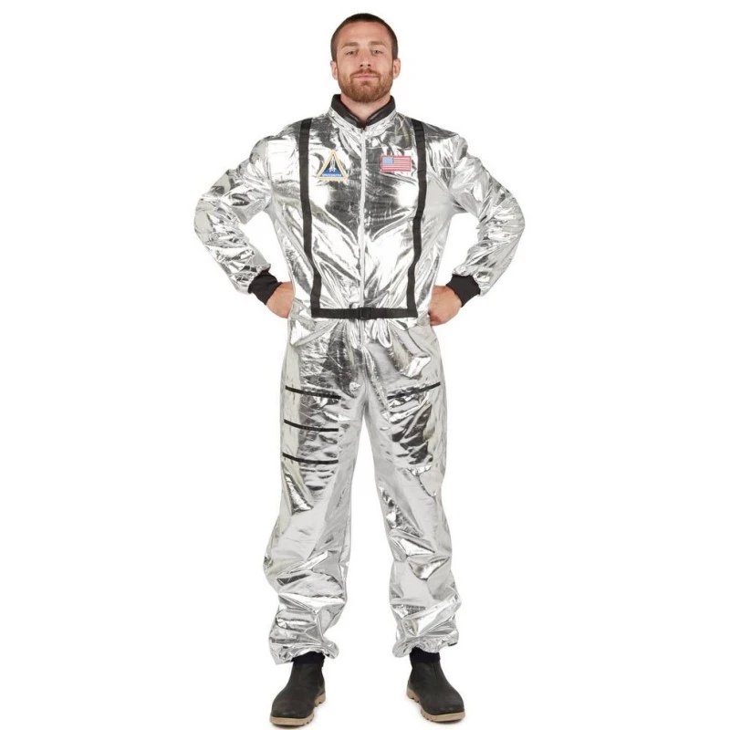 Déguisement Astronaute Argent Homme 3 Déguisement Astronaute Argent Homme