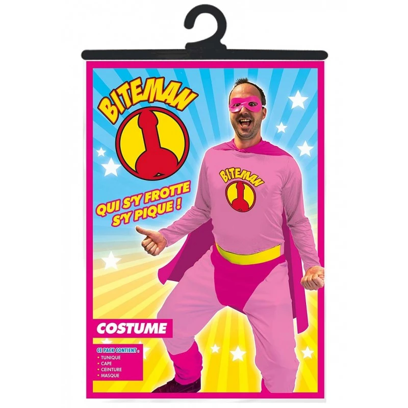 Déguisement Biteman Humoristique Adulte 4 Déguisement Biteman Humoristique Adulte – Image 2