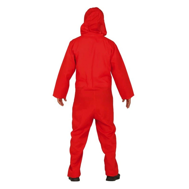 Déguisement Braqueur Rouge Homme 4 Déguisement Braqueur Rouge Homme – Image 2