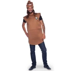 Folat Déguisement Caca Adulte Humoristique