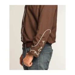 Boland Déguisement Chemise Cowboy Marron Homme -Cosplay deguisement chemise cowboy marron homme 2