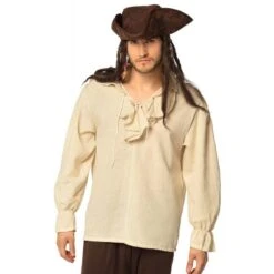 Boland Déguisement Chemise De Pirate Beige Homme