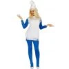 Déguisement Lutin Bleu Femme -Cosplay deguisement lutin bleu femme