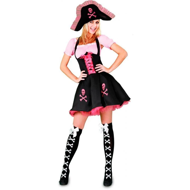 Déguisement Pirate Rose Sexy Femme 3 Déguisement Pirate Rose Sexy Femme