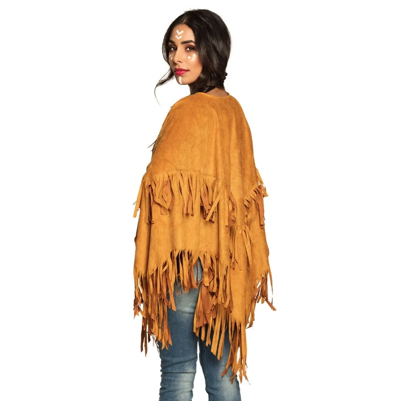 Boland Déguisement Poncho Indienne Femme 4 Boland Déguisement Poncho Indienne Femme – Image 2