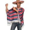 Boland Déguisement Poncho Mexicain Coloré Adulte