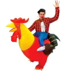 Déguisement Porte-Moi Coq Gonflable Adulte