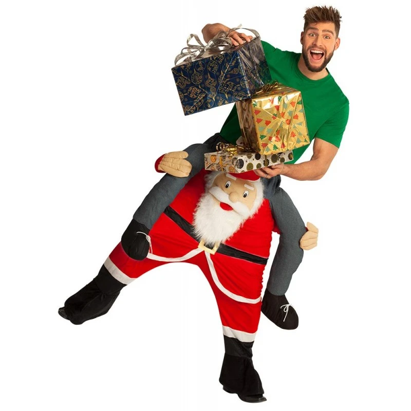 Boland Déguisement Porte-Moi Père Noël Adulte 3 Boland Déguisement Porte-Moi Père Noël Adulte