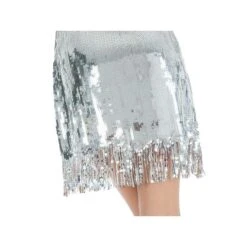 Déguisement Robe Disco à Sequins Argent -Cosplay deguisement robe disco a sequins argent 2
