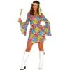 Déguisement Robe Hippie Femme -Cosplay deguisement robe hippie femme
