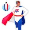 Déguisement Super Français Homme -Cosplay deguisement super francais homme