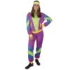 Déguisement Survêtement Années 80 Femme -Cosplay deguisement survetement annees 80 femme