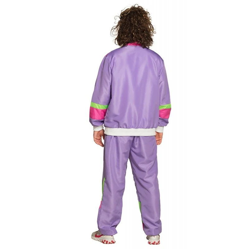 Boland Déguisement Survêtement Années 80 Violet Homme 4 Boland Déguisement Survêtement Années 80 Violet Homme – Image 2