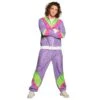 Boland Déguisement Survêtement Années 80 Violet Homme 2 Boland Déguisement Survêtement Années 80 Violet Homme -Cosplay deguisement survetement annees 80 violet homme