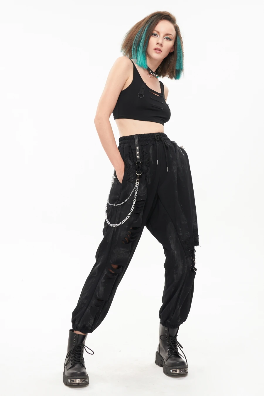 Pantalon Cargo DEVIL FASHION 'Urban Dark' 6 Pantalon Cargo DEVIL FASHION 'Urban Dark' – Image 4