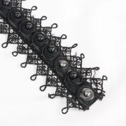 Jabot De Chemise Blanc DEVIL FASHION -Cosplay dsc01194 900