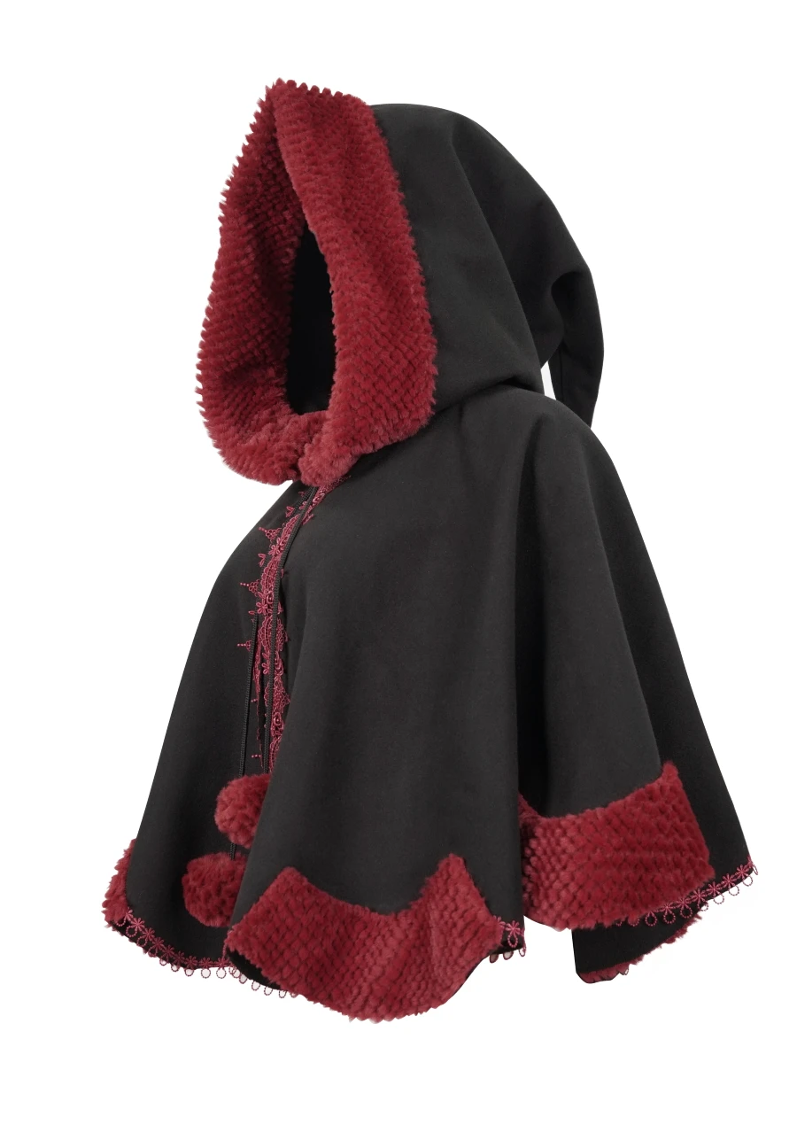 Cape Lolita DEVIL FASHION 'Heidi Black' 4 Cape Lolita DEVIL FASHION 'Heidi Black' – Image 2