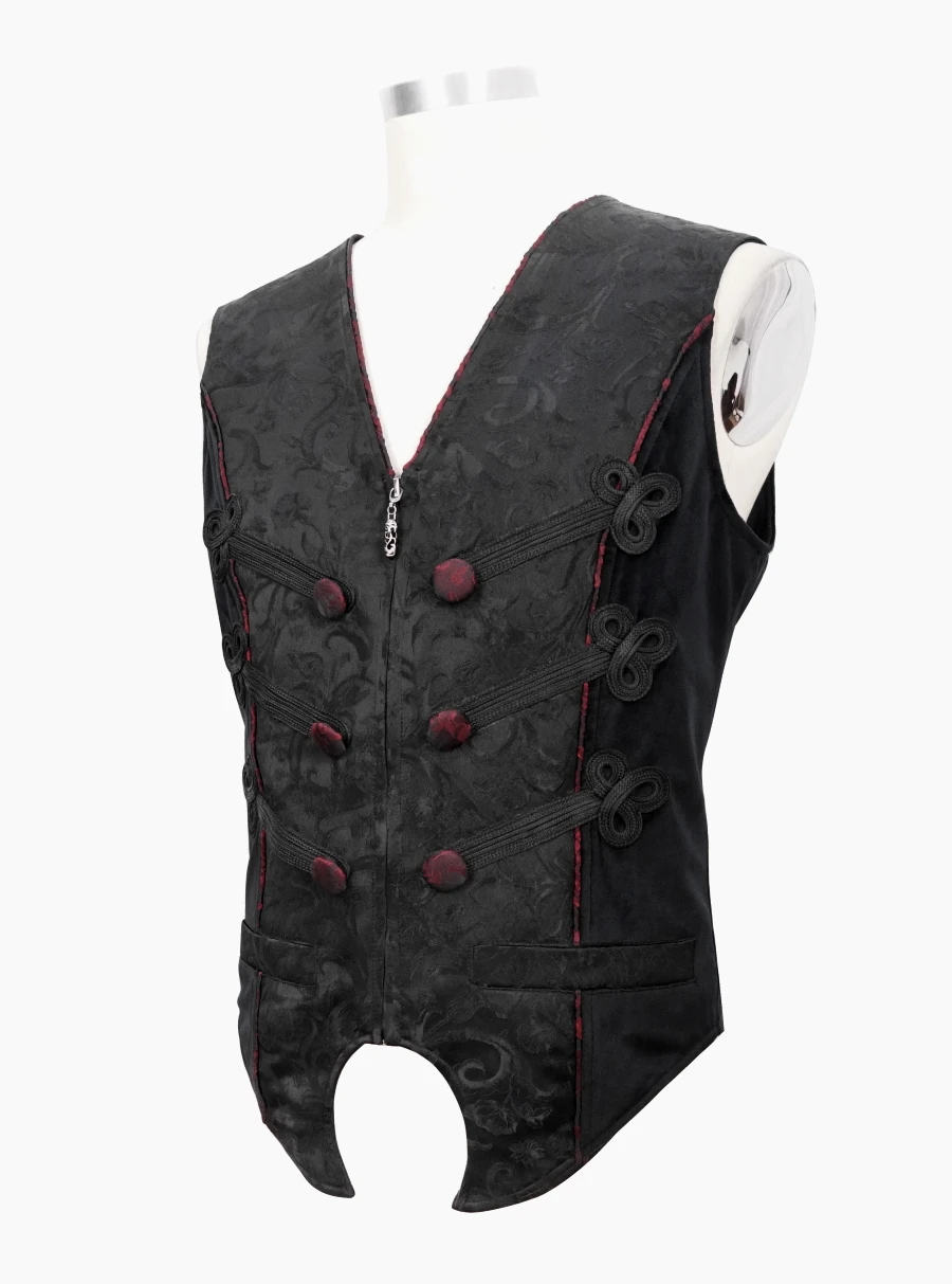 Gilet Jacquard DEVIL FASHION 'Lord Attira' 8 Gilet Jacquard DEVIL FASHION 'Lord Attira' – Image 6