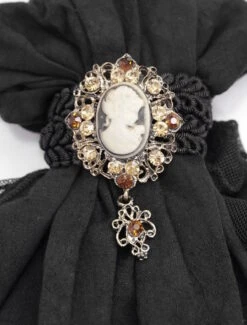 Jabot De Chemise Noir DEVIL FASHION -Cosplay dsc09070 900