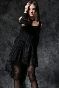 Robe Gothique Noire DARK IN LOVE -Cosplay dw053bk 4
