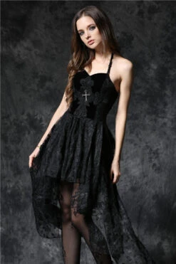 Robe Gothique Noire DARK IN LOVE -Cosplay dw0631