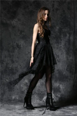 Robe Gothique Noire DARK IN LOVE -Cosplay dw0634