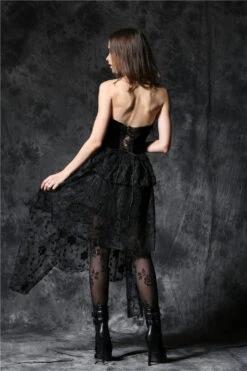 Robe Gothique Noire DARK IN LOVE -Cosplay dw0637
